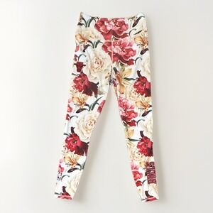 Chicago Bulls Women's Leggings - Pro Standard - Floral - Medium **NEW**